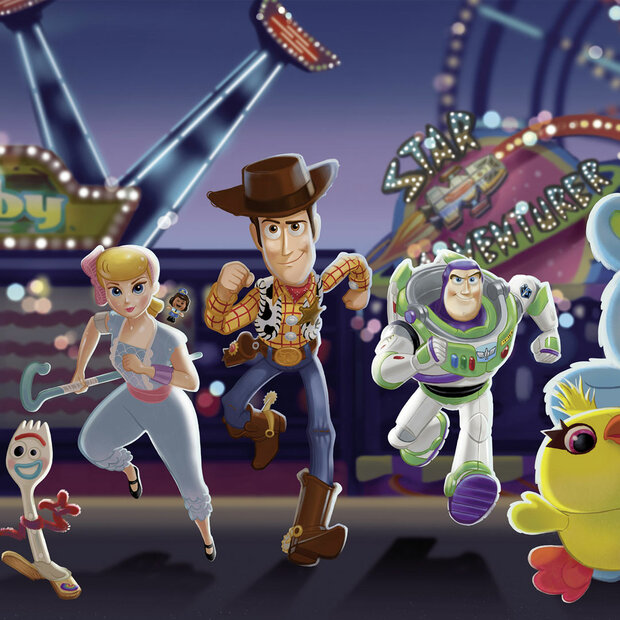 Toy Story fotobehang Team