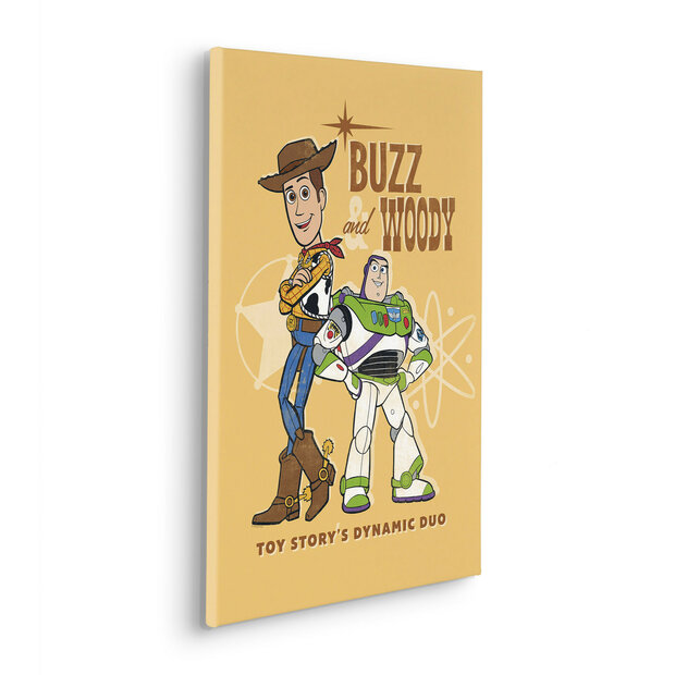 Toy Story canvas schilderij Buzz en Woody