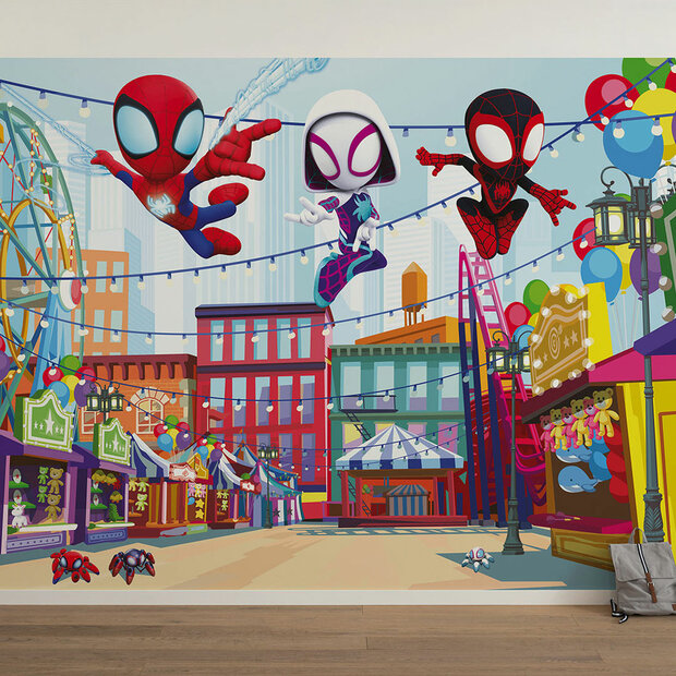 Spidey fotobehang Theme Park