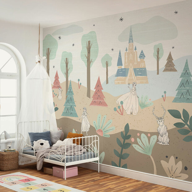 Frozen fotobehang Castle Playground