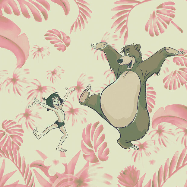 Jungle Book behang Dance the Jungle