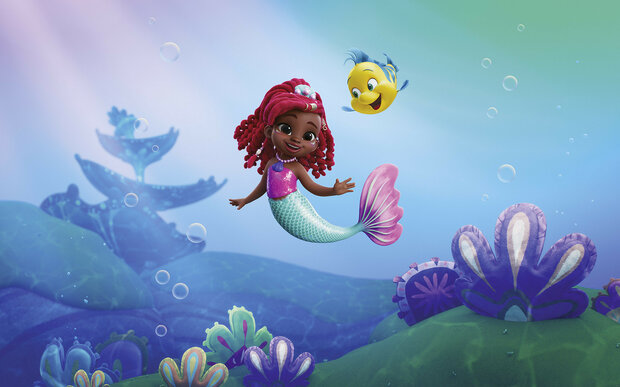 Disney Junior Ariel fotobehang Friends