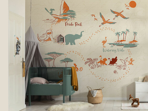 Lion King fotobehang Circle of Life