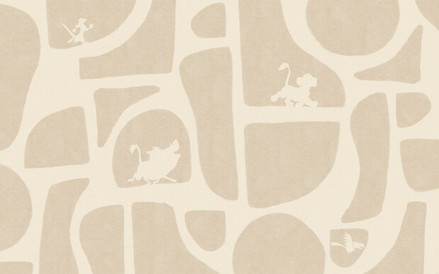 Lion King fotobehang Shapes