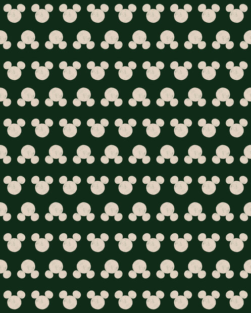 Mickey Mouse behang Green Heads