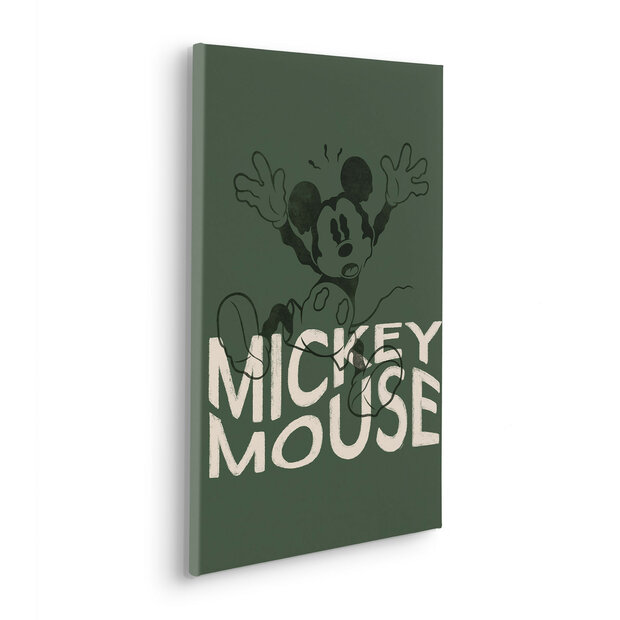 Mickey Mouse canvas schilderij Wavy