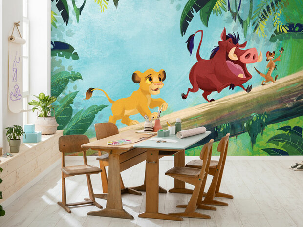 Lion King fotobehang Jungle Team