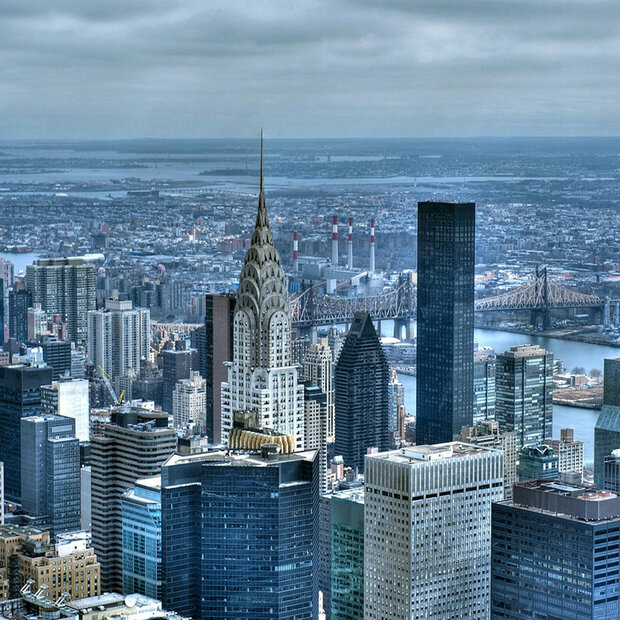 New York Skyline fotobehang XL