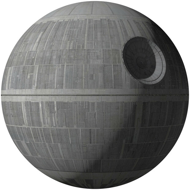 Star Wars muursticker Death Star XXL