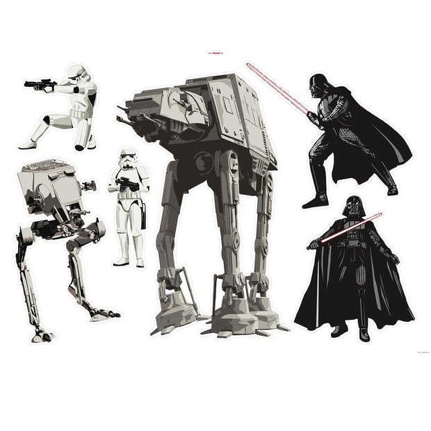 Star Wars muursticker Doomed XL