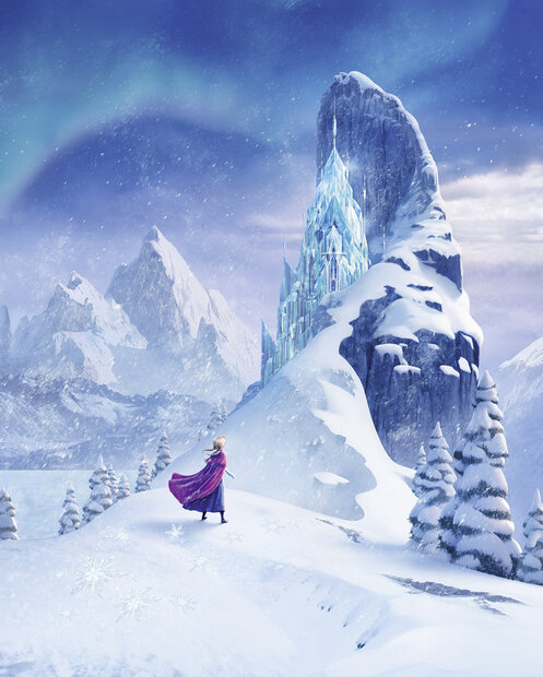 Disney Frozen fotobehang Ice Castle