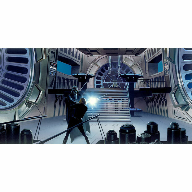 Star Wars Classic fotobehang RMQ Duell Throne Room