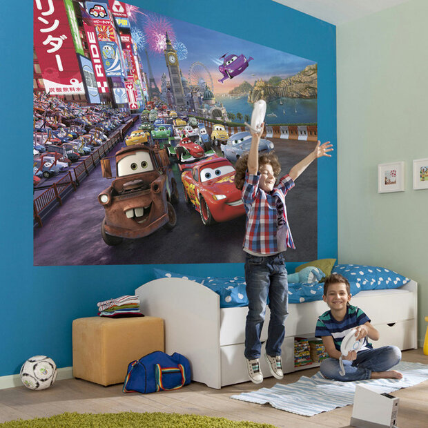 Cars fotobehang Race L