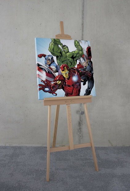 Avengers canvas schilderij Teampower