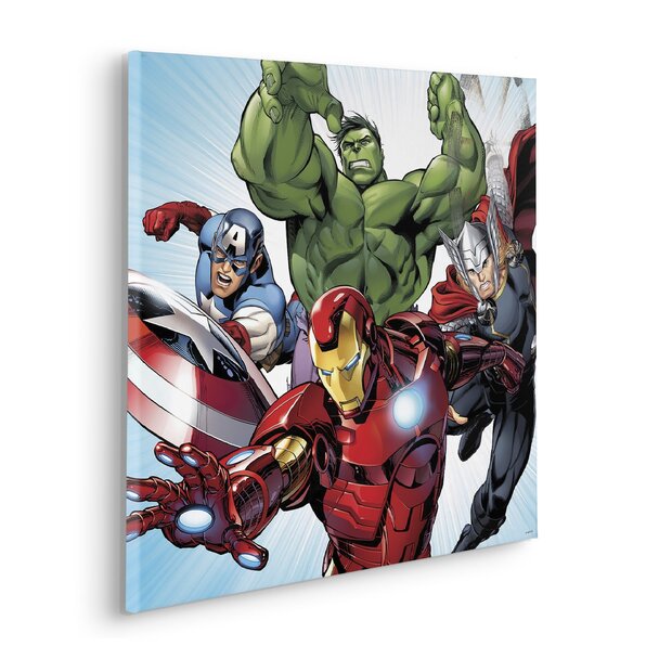 Avengers canvas schilderij Teampower