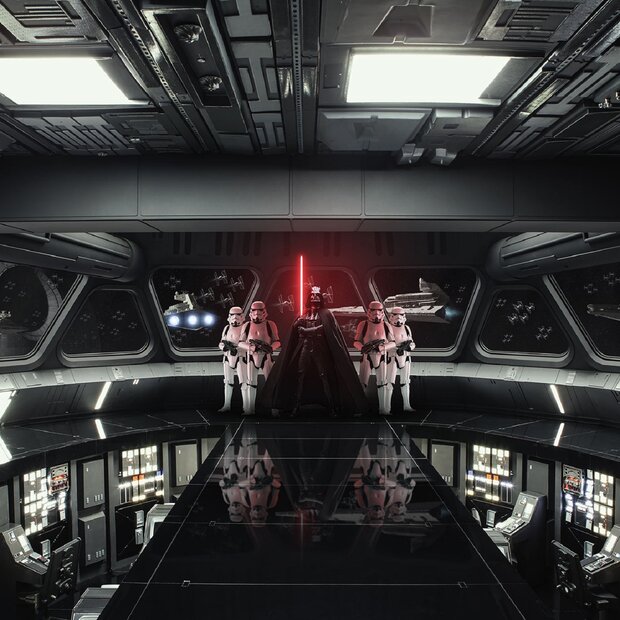 Star Wars fotobehang Destroyer Deck