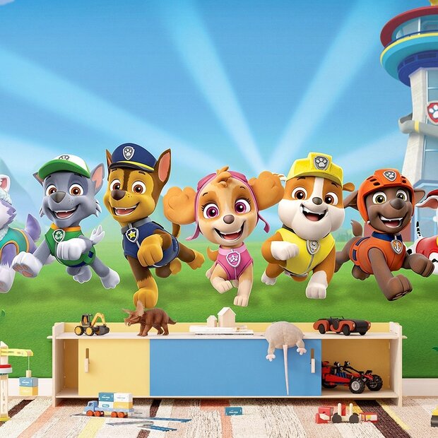 Paw Patrol behang Team XL