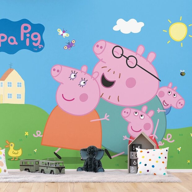 Peppa Pig fotobehang XL