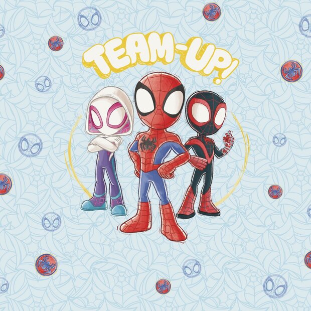 Spidey Amazing Friends fotobehang Team Up