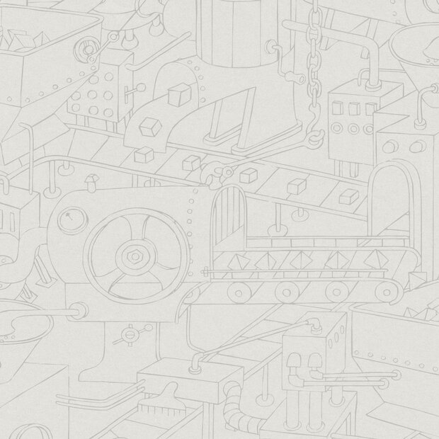 Doodle Factory fotobehang kinderkamer