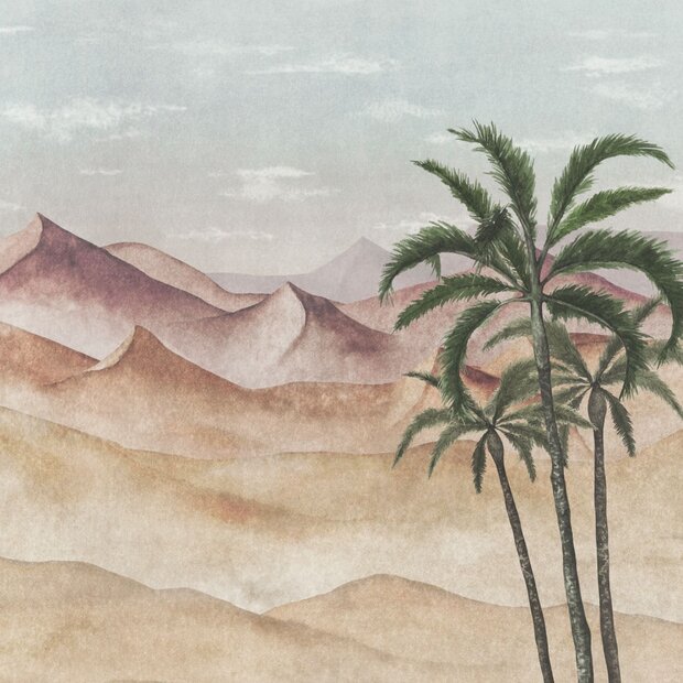 Woestijnlandschap fotobehang Silent Sands