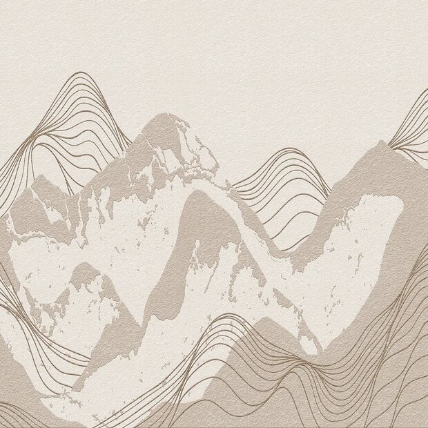 Mountain Landscape fotobehang XL