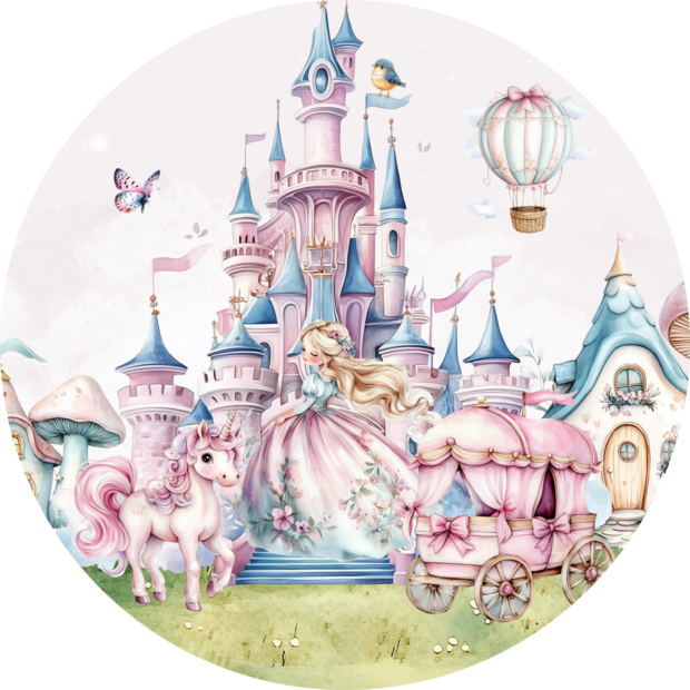 Prinses muurcirkel Eenhoorn en Kasteel