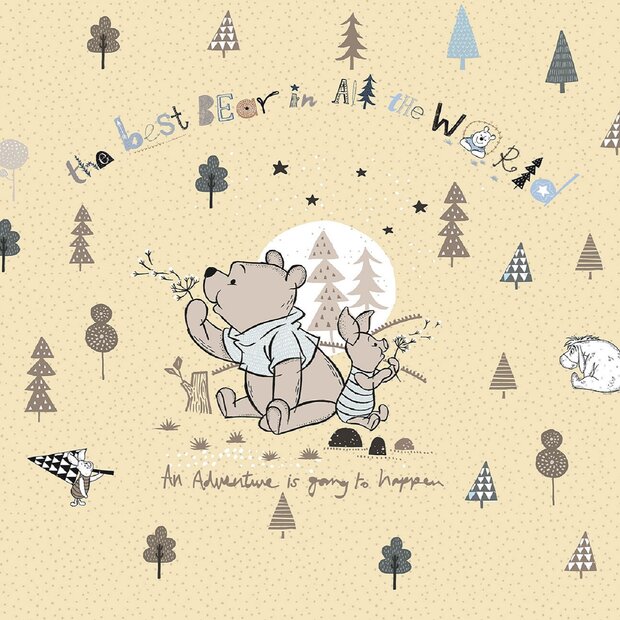 Winnie the Pooh fotobehang Best Bear