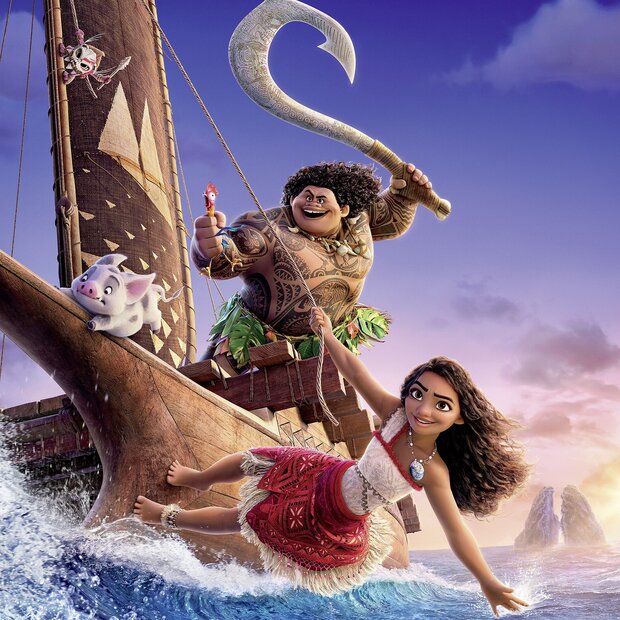 Vaiana fotobehang Feel the Ocean
