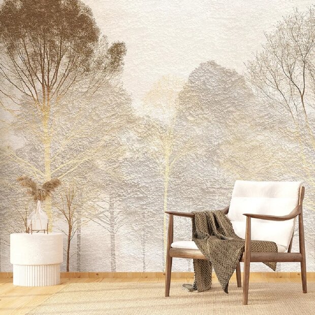 Bos fotobehang Dreamy Forest