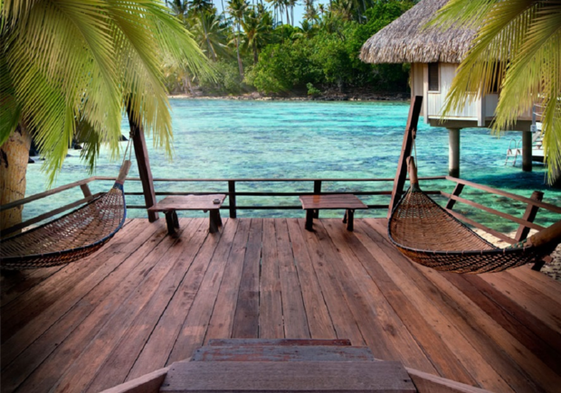 Strand fotobehang Summer Rest