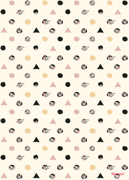 Dumbo fotobehang Dots