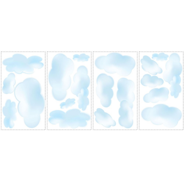 Wolken muurstickers RMK1250SCS