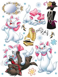 Disney Marie muurstickers XL