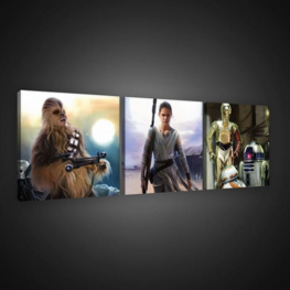 Star Wars canvas 3-delige set NW