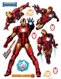 Iron Man muurstickers XL