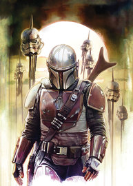 Mandalorian fotobehang Big Impaler