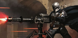 Mandalorian fotobehang Blaster