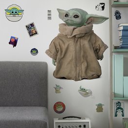 Mandalorian muurstickers The Child RMK