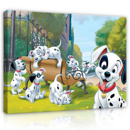 101 Dalmatiërs canvas 100 x 75 cm