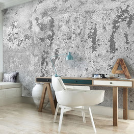 Beton fotobehang