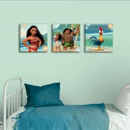 Vaiana canvas schilderij set