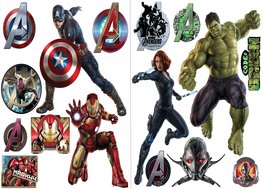 Avengers muurstickers L