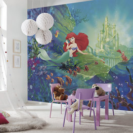 Ariel fotobehang Castle XL