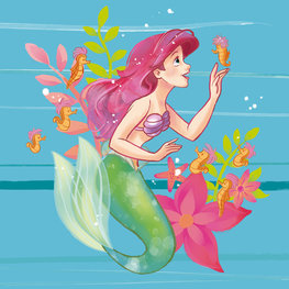 Ariel behang Little Friends