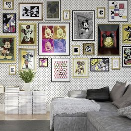 Mickey Art Collection fotobehang