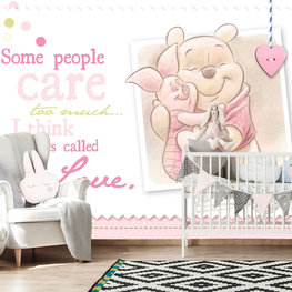 Winnie the Pooh behang Love XL