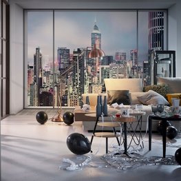 3D Fotobehang Penthouse Suite