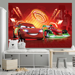 Disney Cars fotobehang Neon L