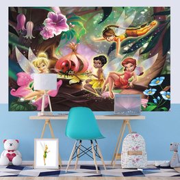 Disney Fairies behang V2